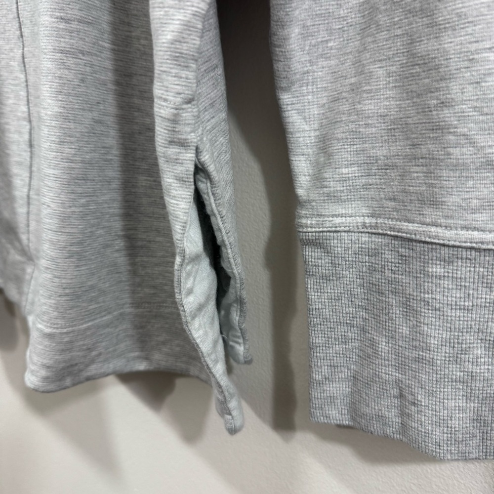 Athleta Coaster Luxe Recover Sweatshirt Gray Lounge Comfy Soft 659287 Sz Large - Picture 7 of 13